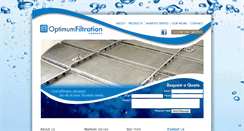 Desktop Screenshot of optimumfiltration.com